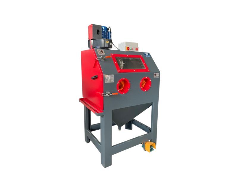 INDUSTRIAL MANUAL CABINET BLASTING MACHINE